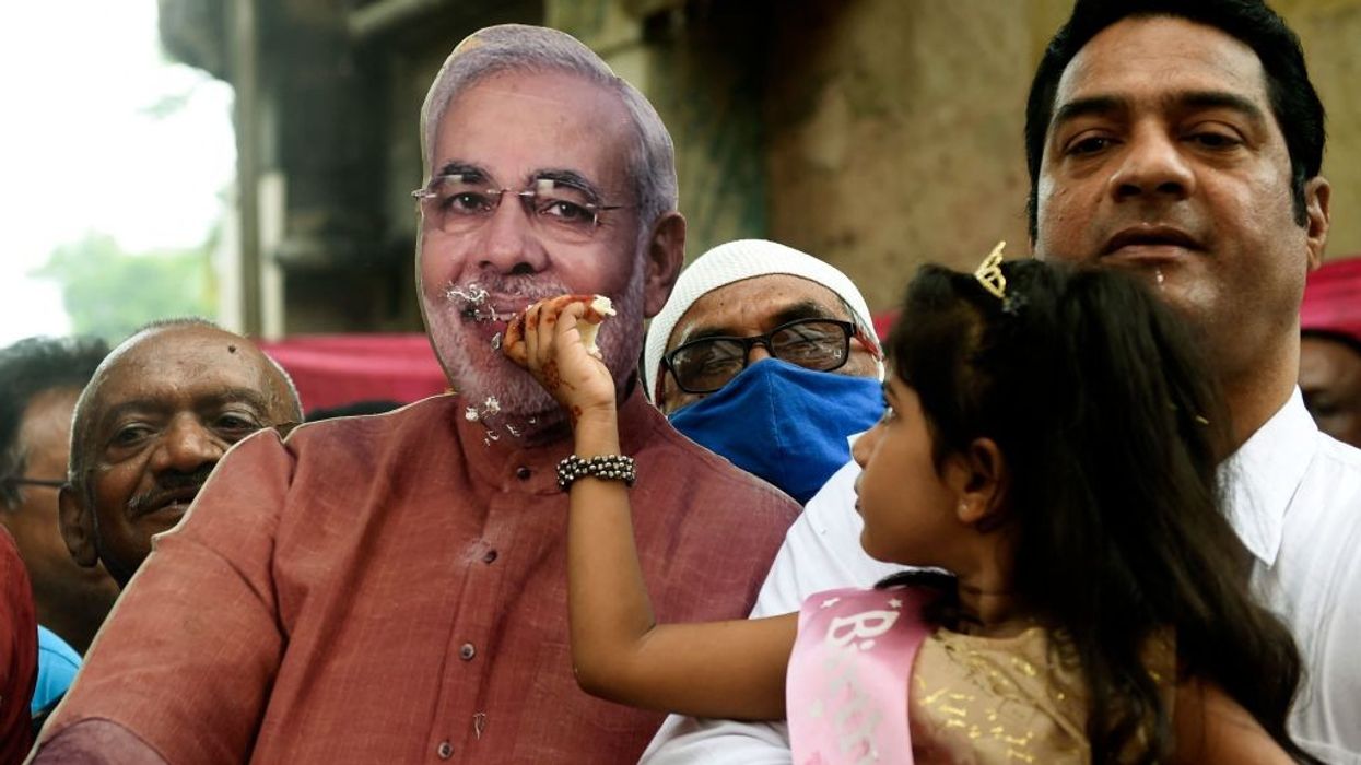 India gives record 22m Covid shots for Modi's birthday