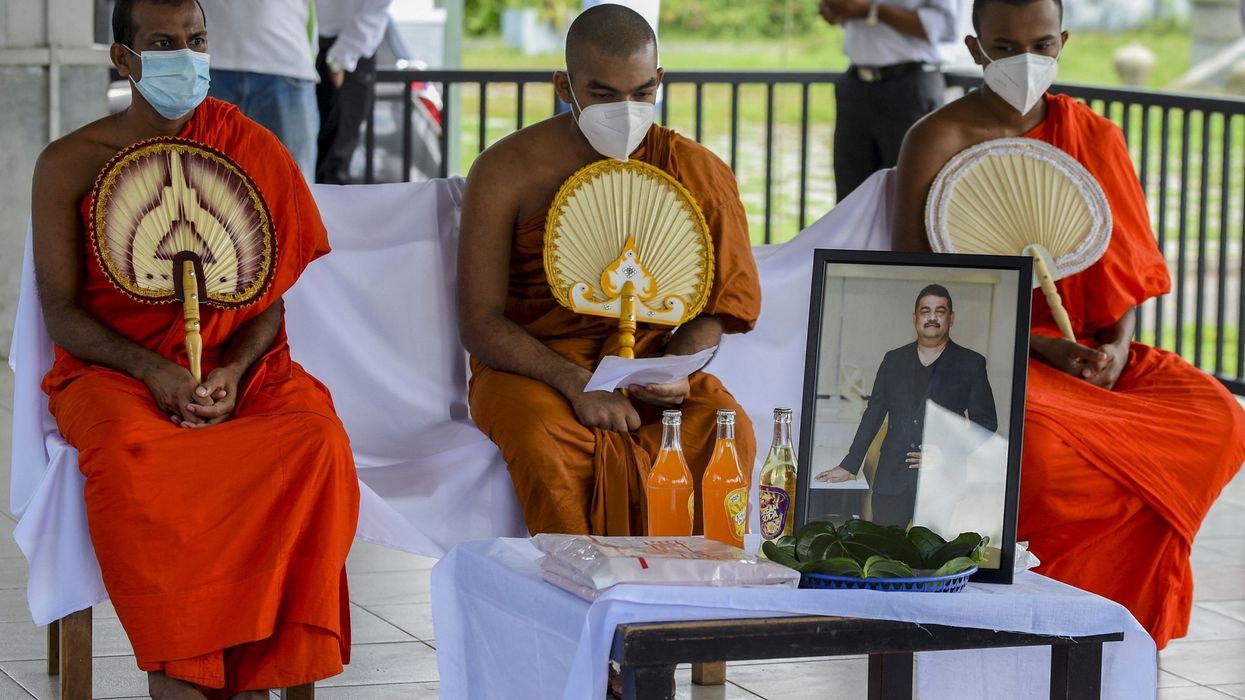 Sri Lanka shaman dies of Covid after touting 'blessed' water cure