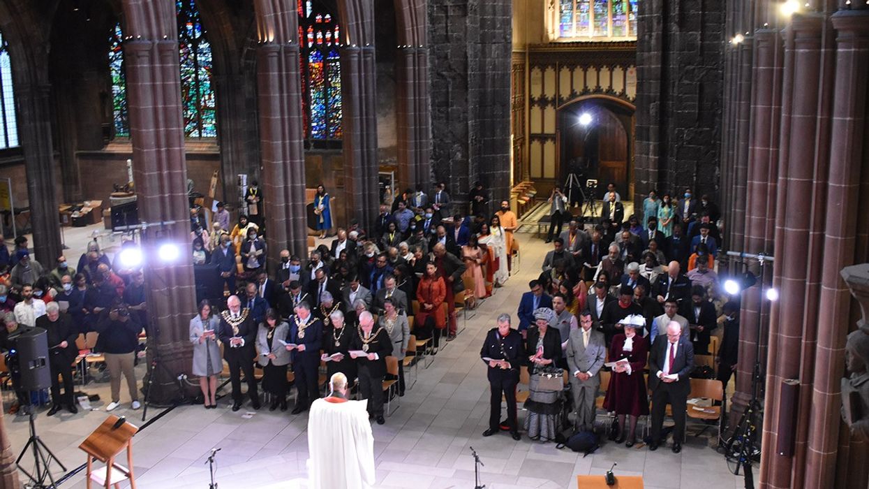 Interfaith event in Manchester commemorates Mahatma Gandhi’s birth anniversary