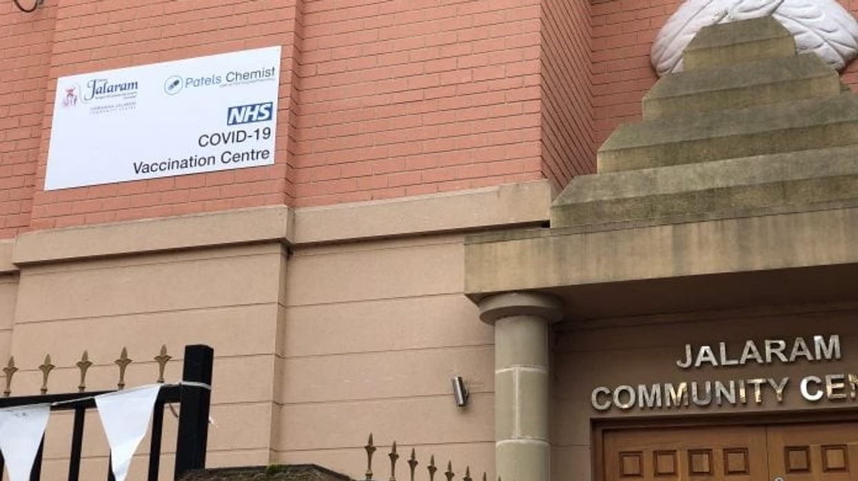 New vaccination centre opens at Jalaram community centre with Patels Chemist