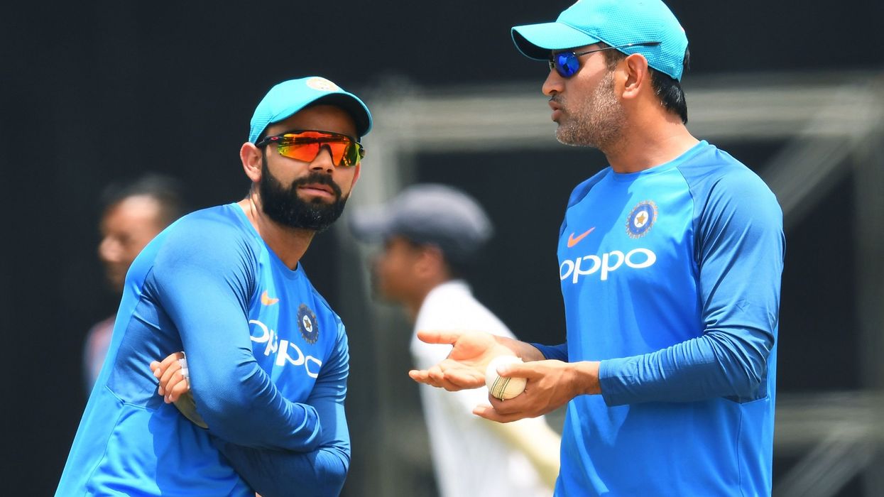 Kohli hails impact of 'inspirational' mentor Dhoni