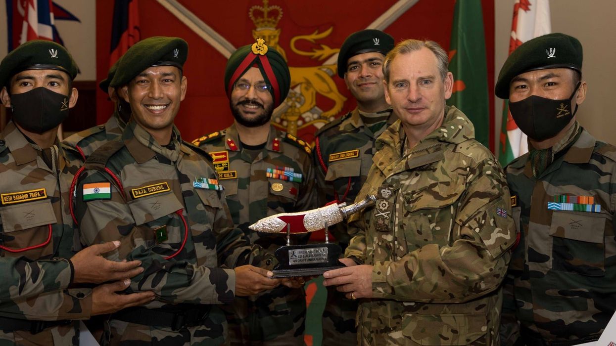 Indian Army team wins gold medal in Cambrian Patrol Exercise