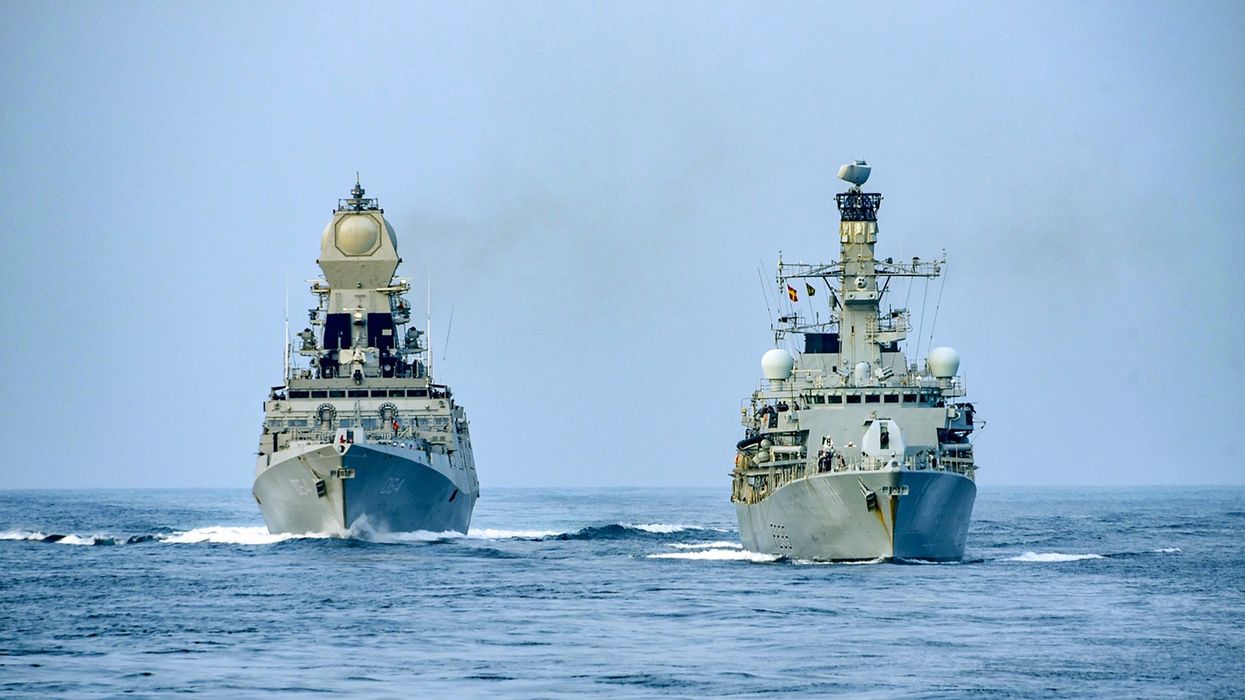 India, UK conduct mega tri-services wargame in Arabian Sea