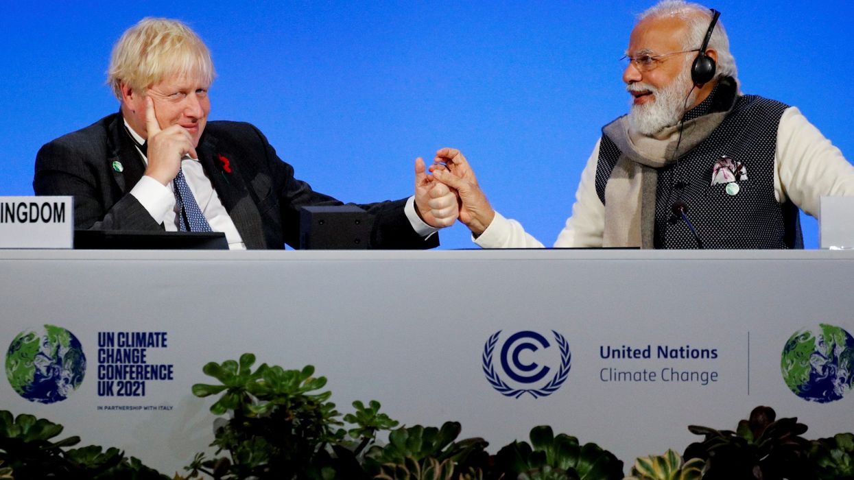 Johnson hails Modi's net zero climate commitment