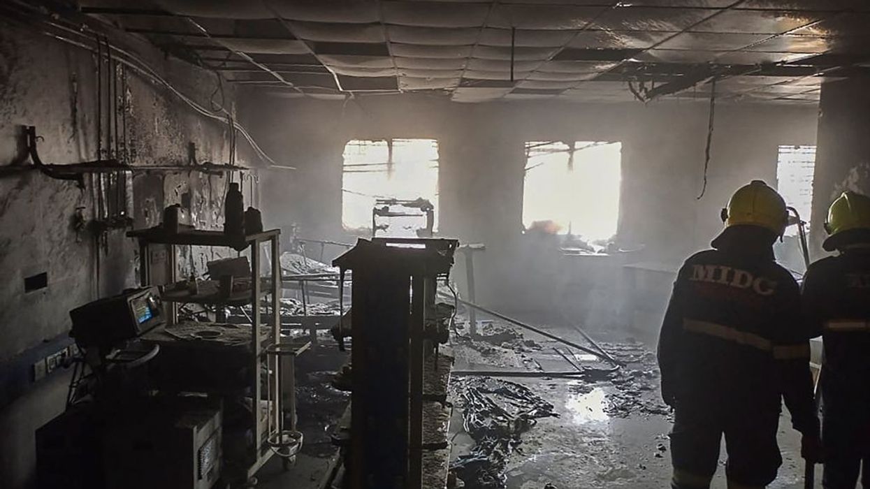 India Covid hospital fire kills 11