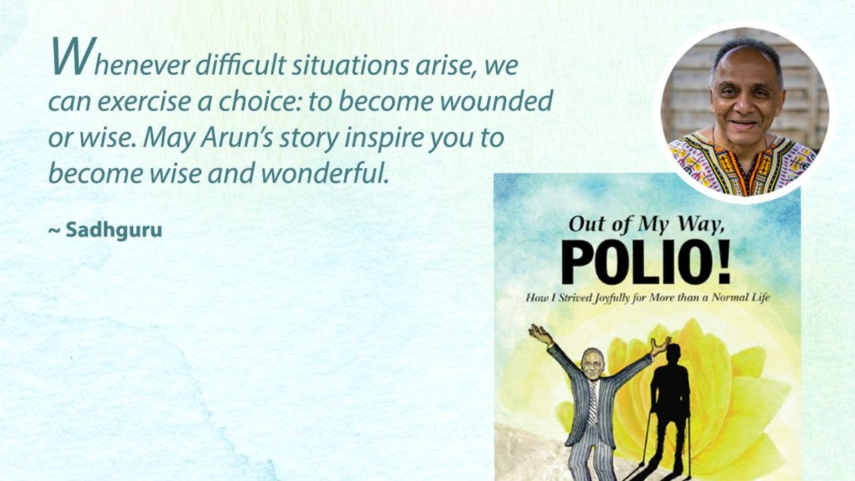 Disability not a challenge for Arun Patel