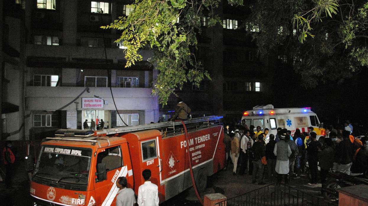 Fire kills four newborns in Indian hospital