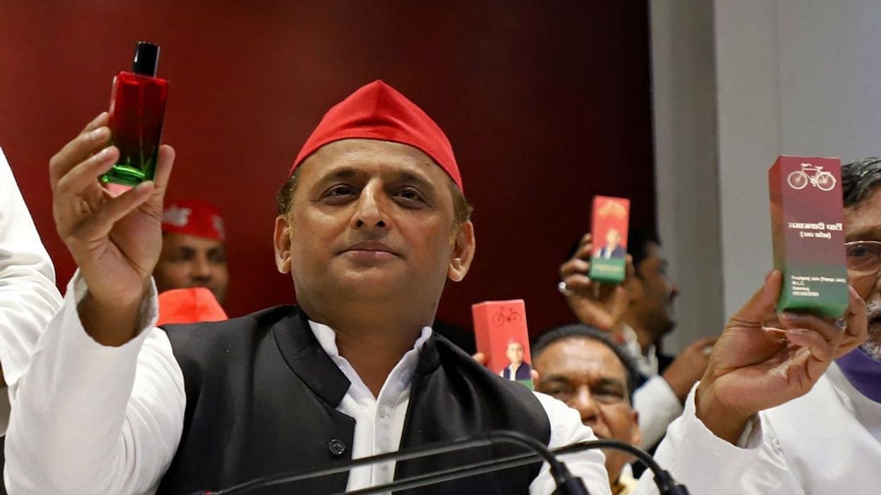 India's Samajwadi Party launches a perfume to woo voters