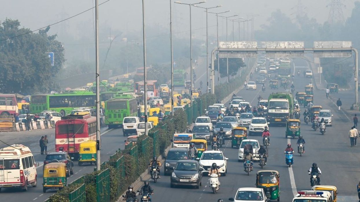 Delhi's smog-choked roads take their toll