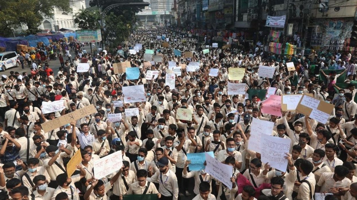 Protest paralyses Bangladesh capital after student’s death