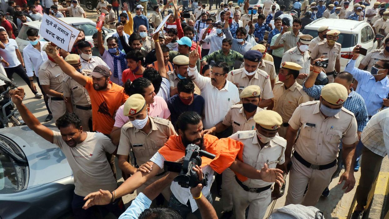 In Indian cities, Muslim prayers and meaty snacks squeezed out