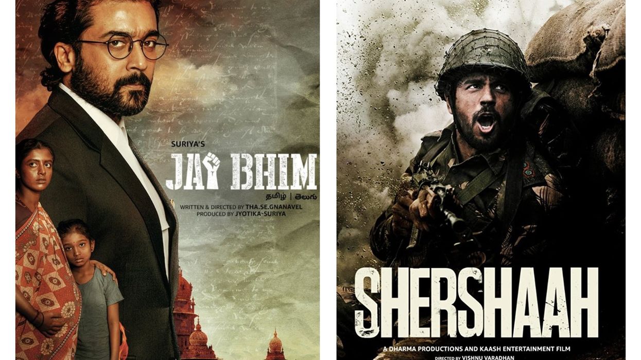Jai Bhim and Shershaah top the 2021 IMDb list of Indian films