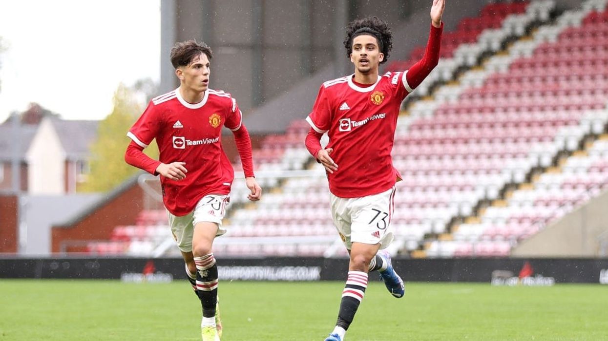 Zidane Iqbal makes history as first British south Asian to play for Man United