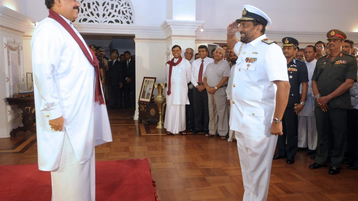 Sri Lanka ex-Navy chief appointed governor after murder charges dropped