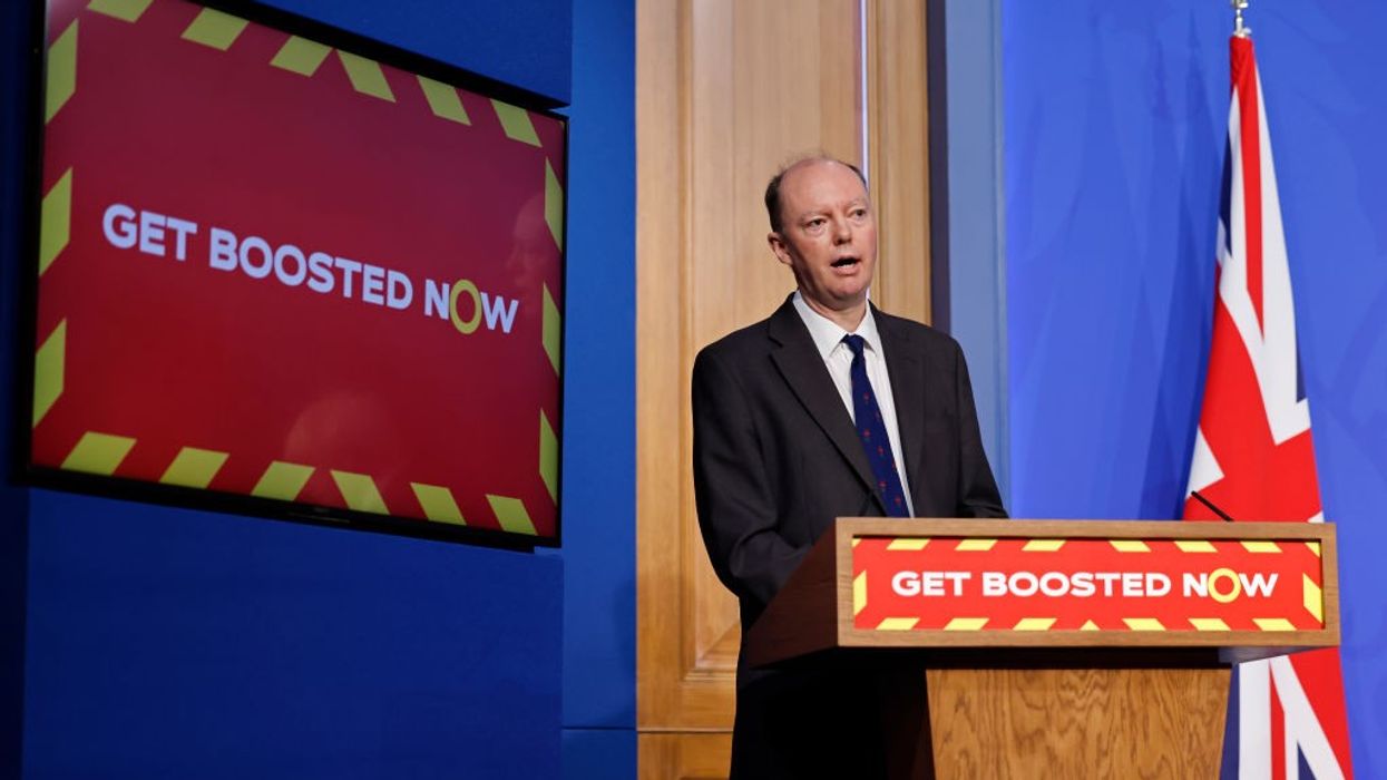 England’s chief medical officer urges to scale back Christmas plans