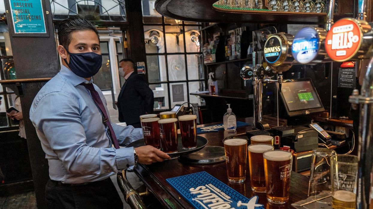 British hospitality businesses reel from Omicron surge