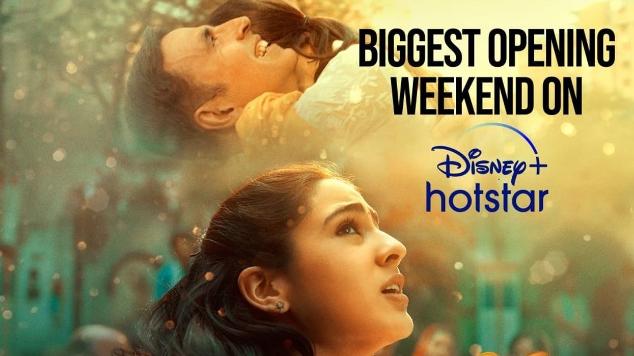 Atrangi Re has a record-setting opening weekend on Disney+ Hotstar