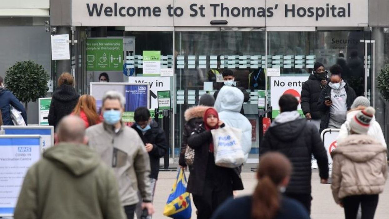 Over 10,000 people hospitalised with Covid in England