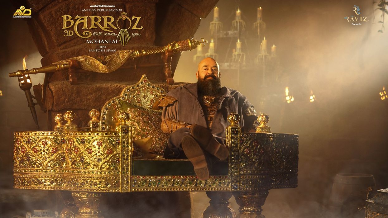 Mohanlal goes bald in first look of Barroz: Guardian of D’Gama’s Treasure