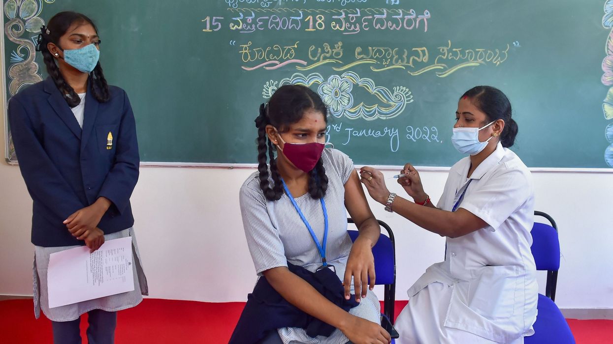 Covid: India launches drive to vaccinate children aged 15 to 18