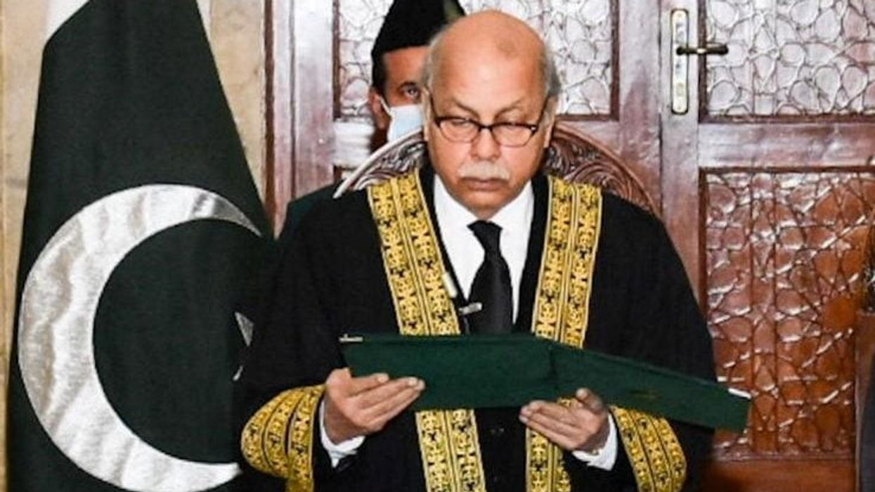 Pakistan swears in its first woman supreme court judge