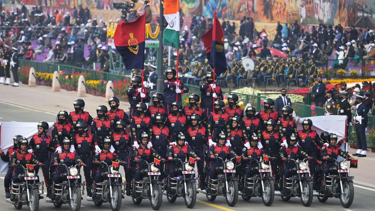 India showcases military might in Republic Day parade