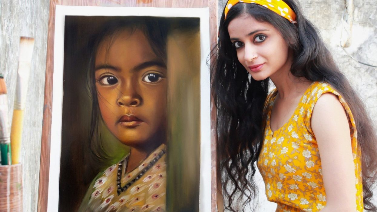 Rishika: Picture perfect portrait painter