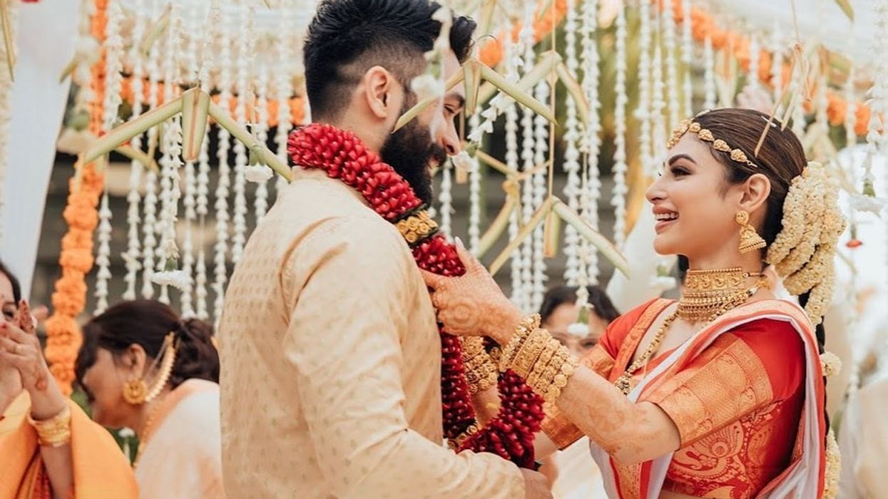 Mouni Roy marries Dubai-based partner Suraj Nambiar in Goa