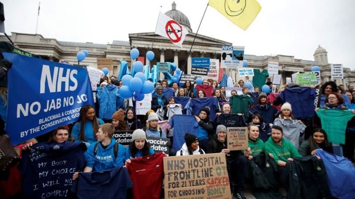 NHS race observatory welcomes plan to revoke mandatory jabs for health workers