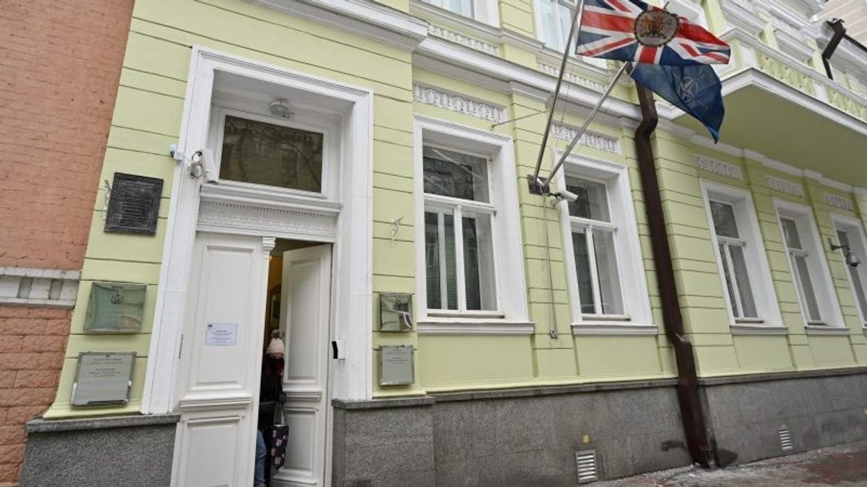 British student returns home from Ukraine