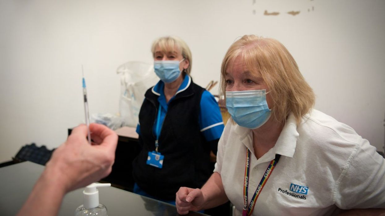 No compulsory vaccination for health staff in England