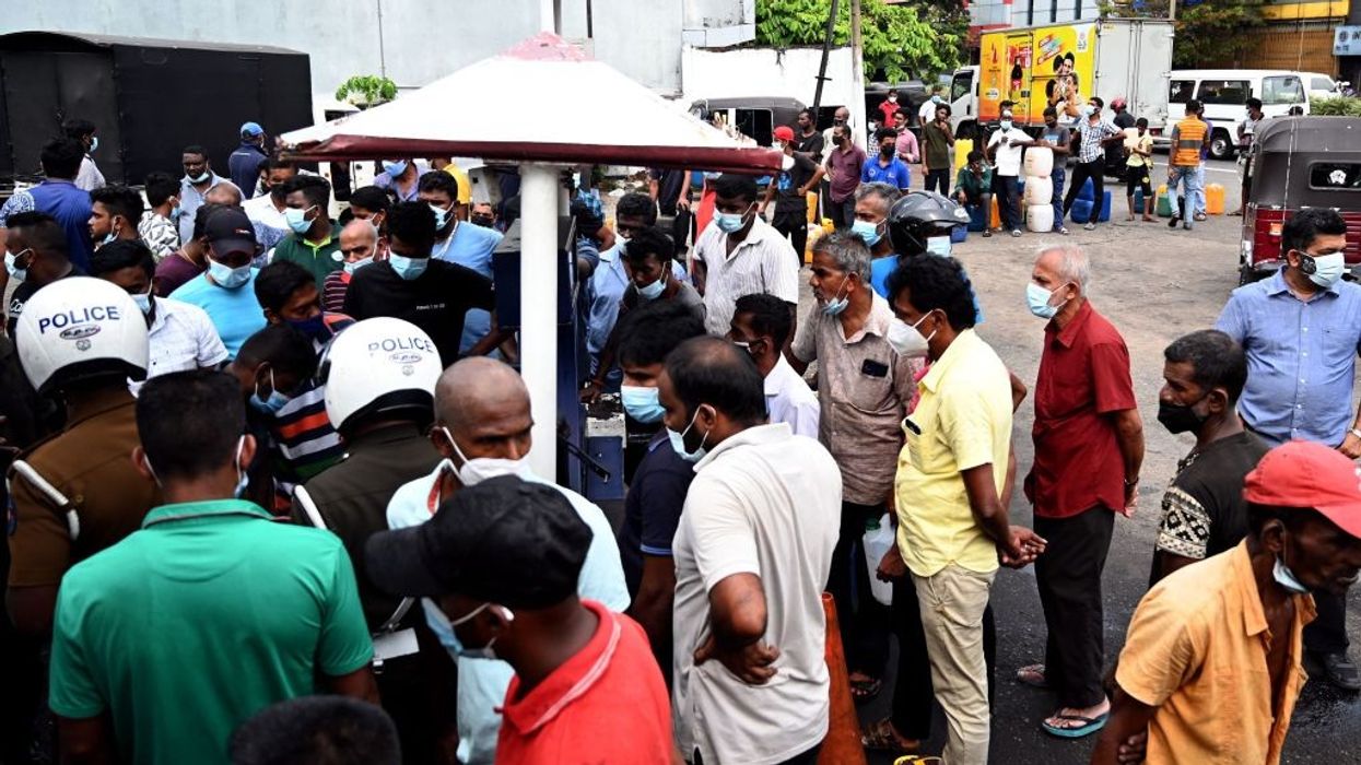 Sri Lanka hikes rates as economy risks collapse