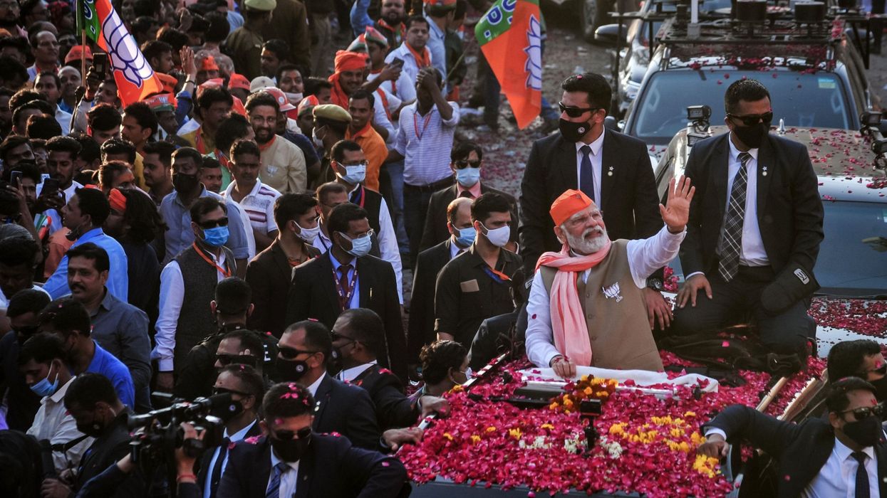 Modi's party predicted to win key Indian state