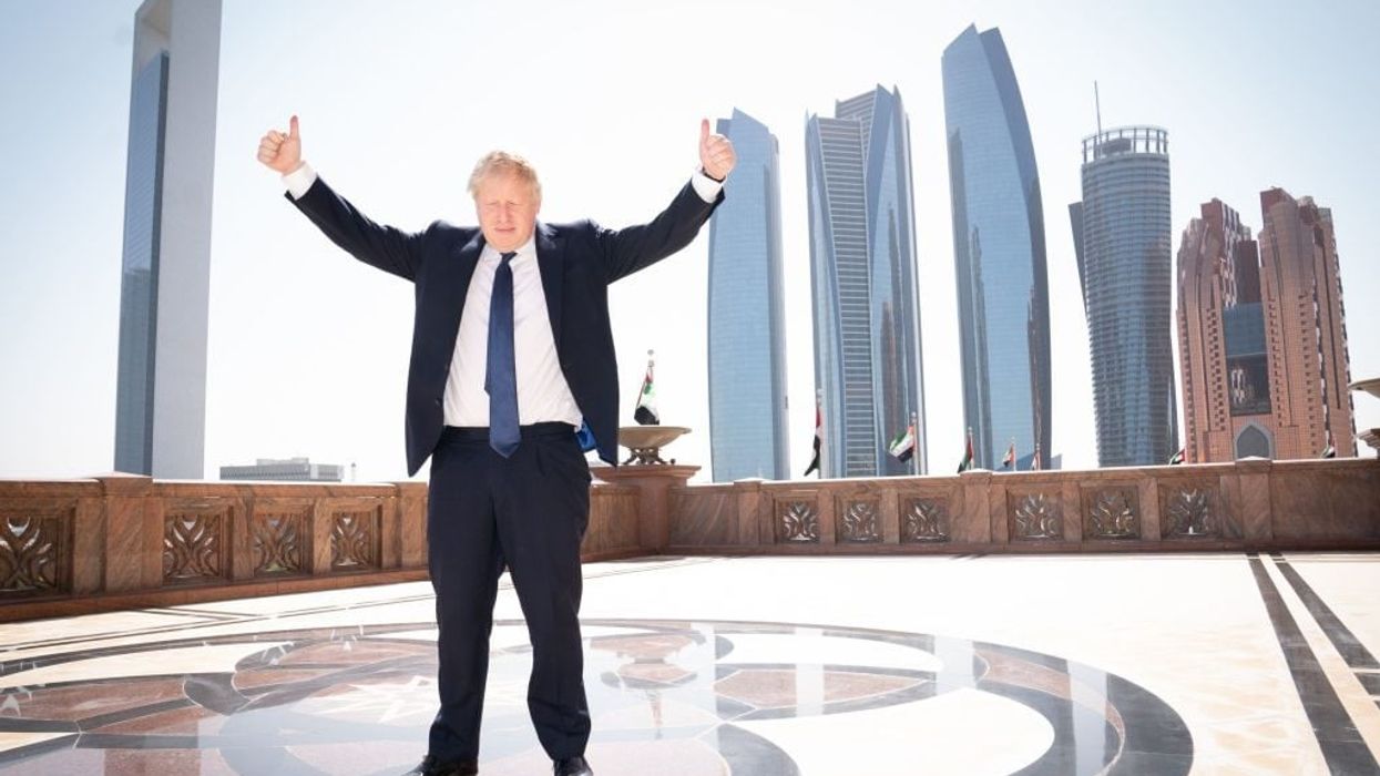 Johnson meets Saudi, UAE leaders as war roils oil prices
