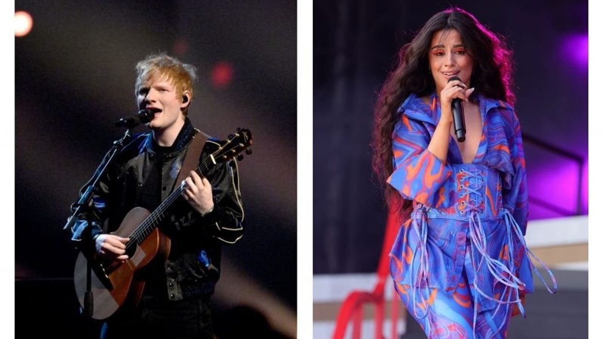 Ed Sheeran, Camila Cabello perform ‘Bam Bam’ song at fundraising concert for Ukraine
