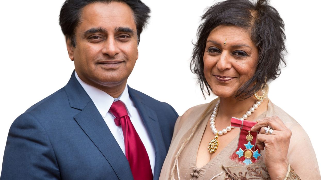 Meera Syal and Sanjeev Bhaskar