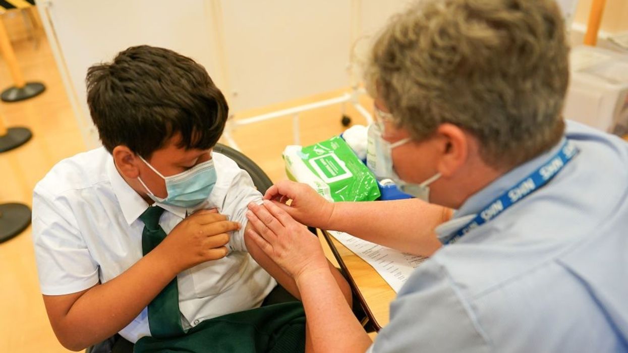 NHS starts vaccinating children aged 5 to 11