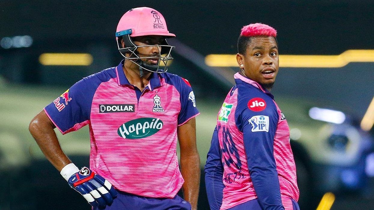 Royals top IPL table with narrow win as Ashwin 'retires out'