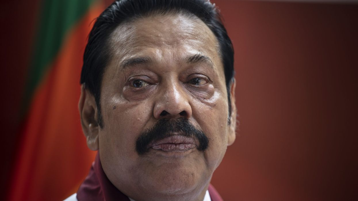 Embattled Sri Lanka prime minister appeals for 'patience' from protesters