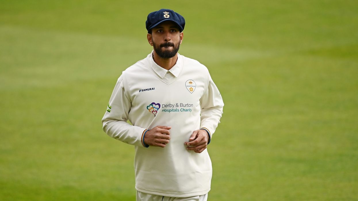 Shan Masood hits maiden double century for Derbyshire