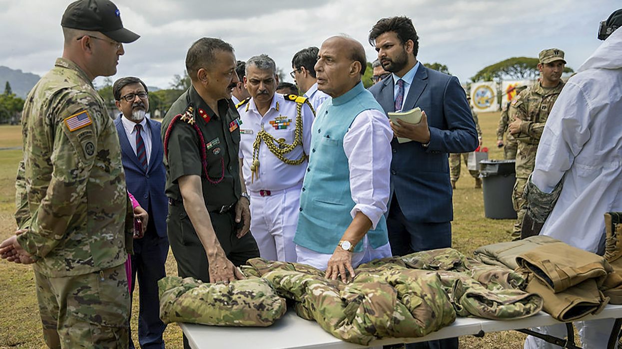 If harmed, India will not spare anyone: Rajnath Singh