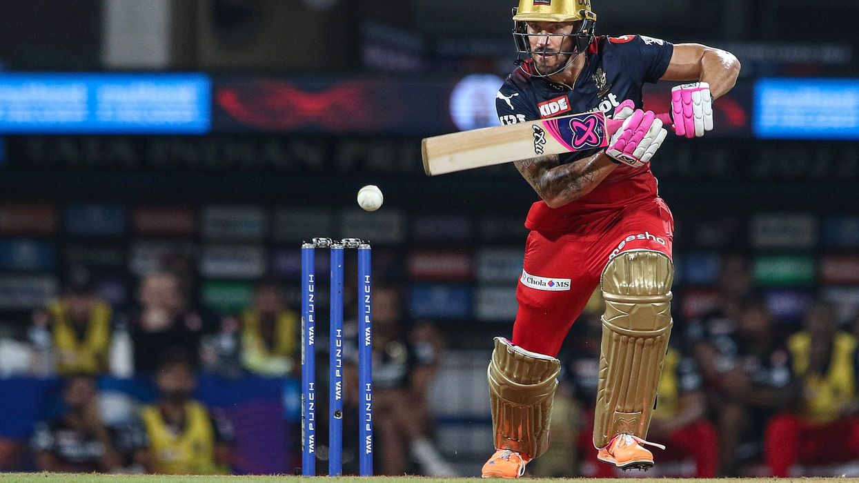 Bangalore's Du Plessis eyes IPL ton after match-winning 96
