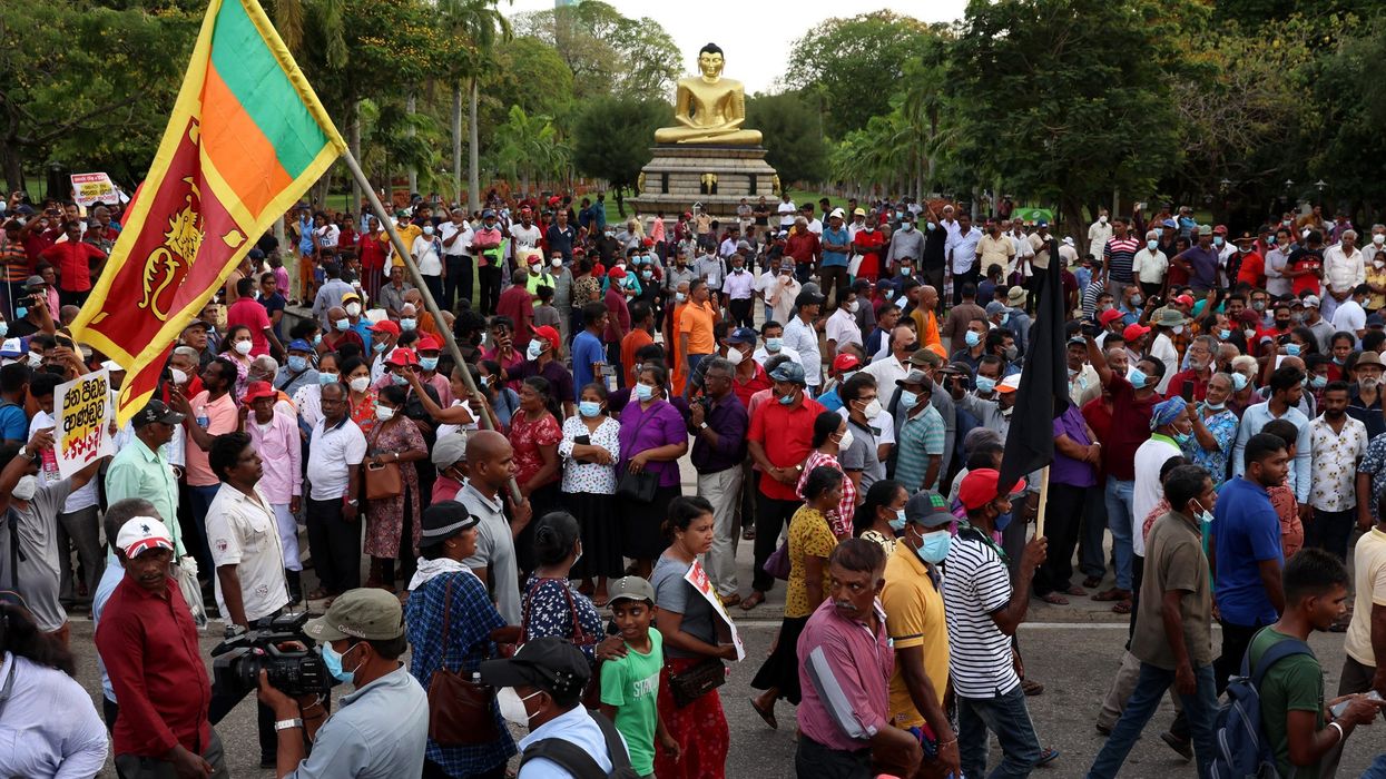 Sri Lanka deploys military ahead of protester's funeral
