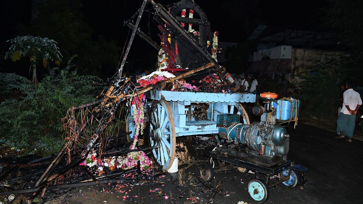 Eleven die after being electrocuted during temple procession