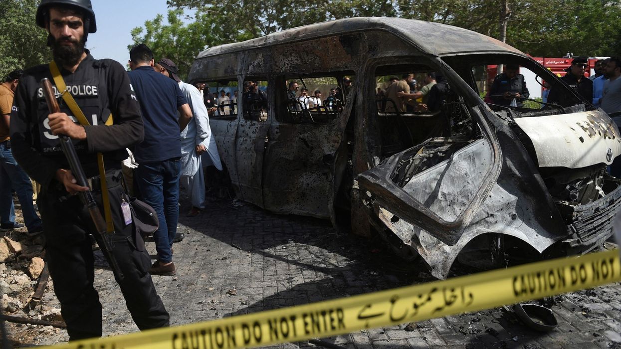 Four killed by female suicide bomber near China institute in Pakistan