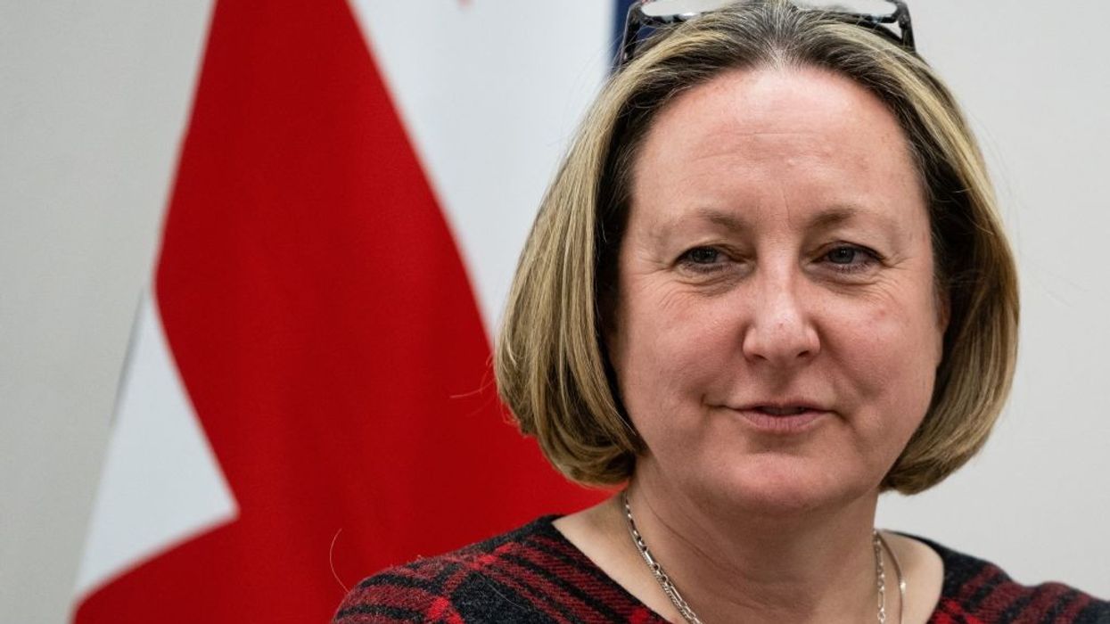 Minister Trevelyan to male colleagues: Keep your hands in your pockets