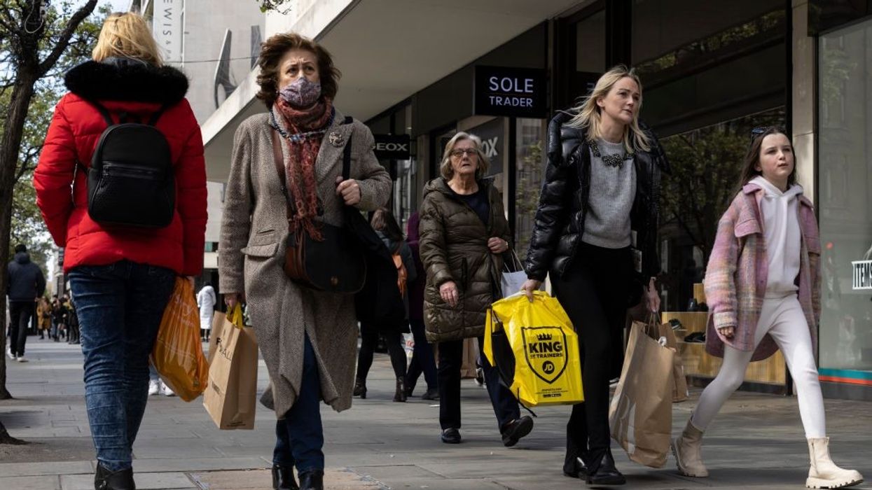 April Footfall improves, but remains below pre-pandemic levels