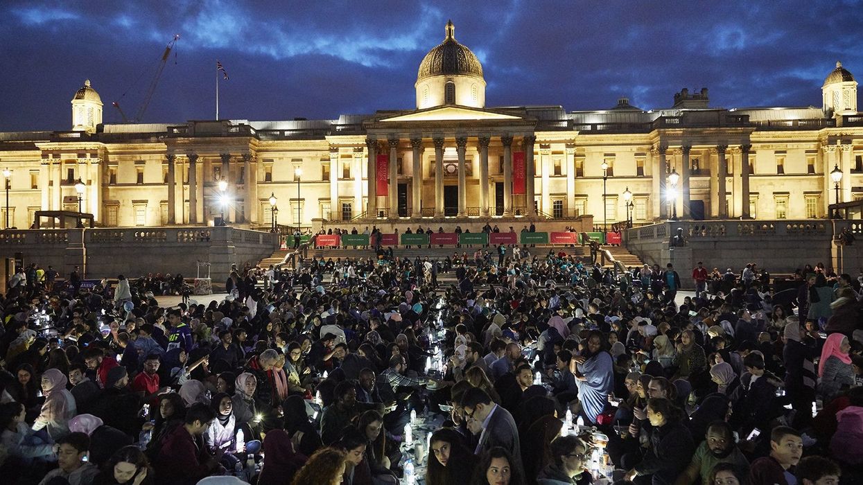 Thousands participate in Eid celebrations in Trafalgar Square