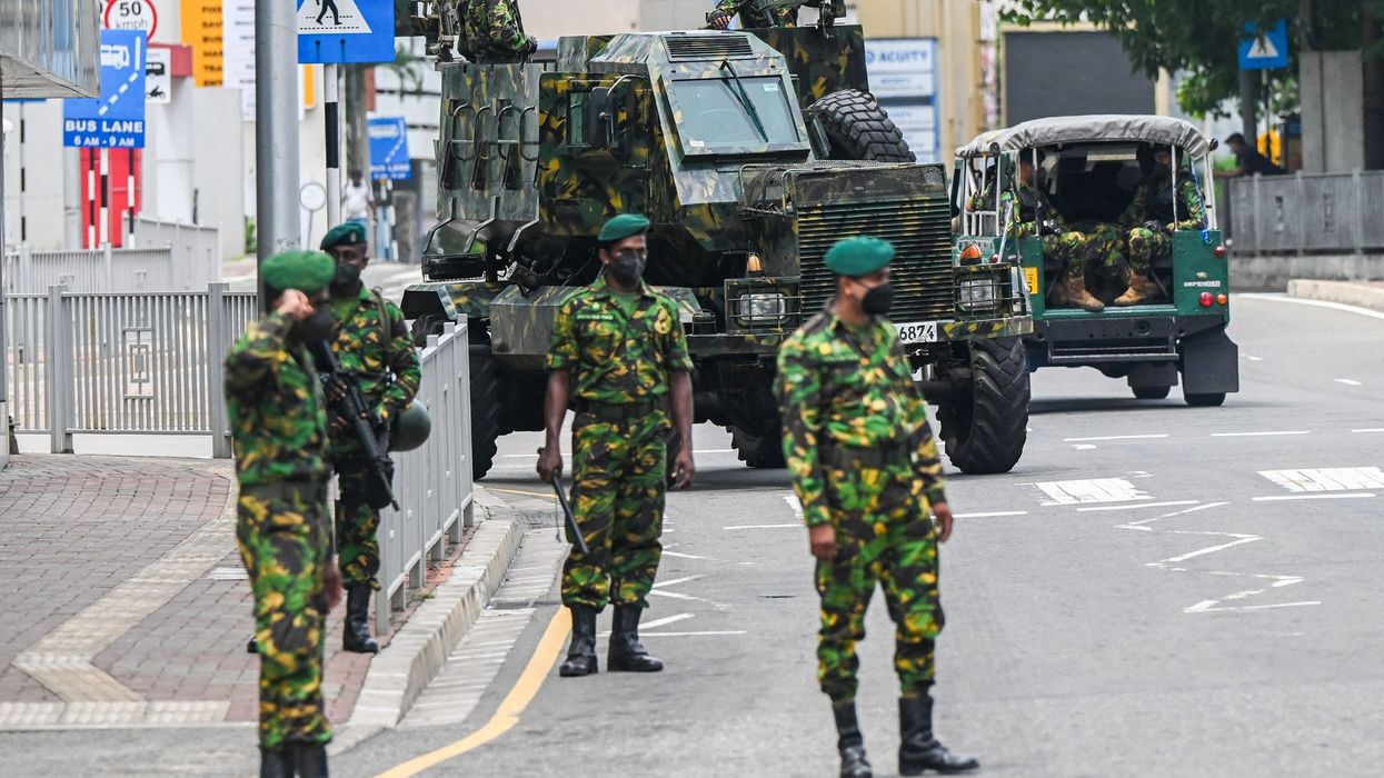Sri Lanka's economy on brink of collapse as troops quell unrest