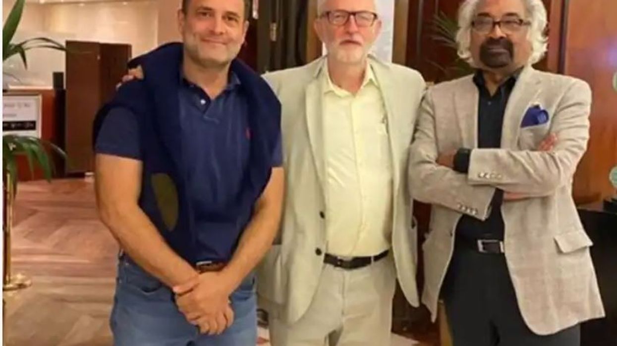 Congress-BJP spar over Modi, Rahul pics with controversial Labour MP Jeremy Corbyn